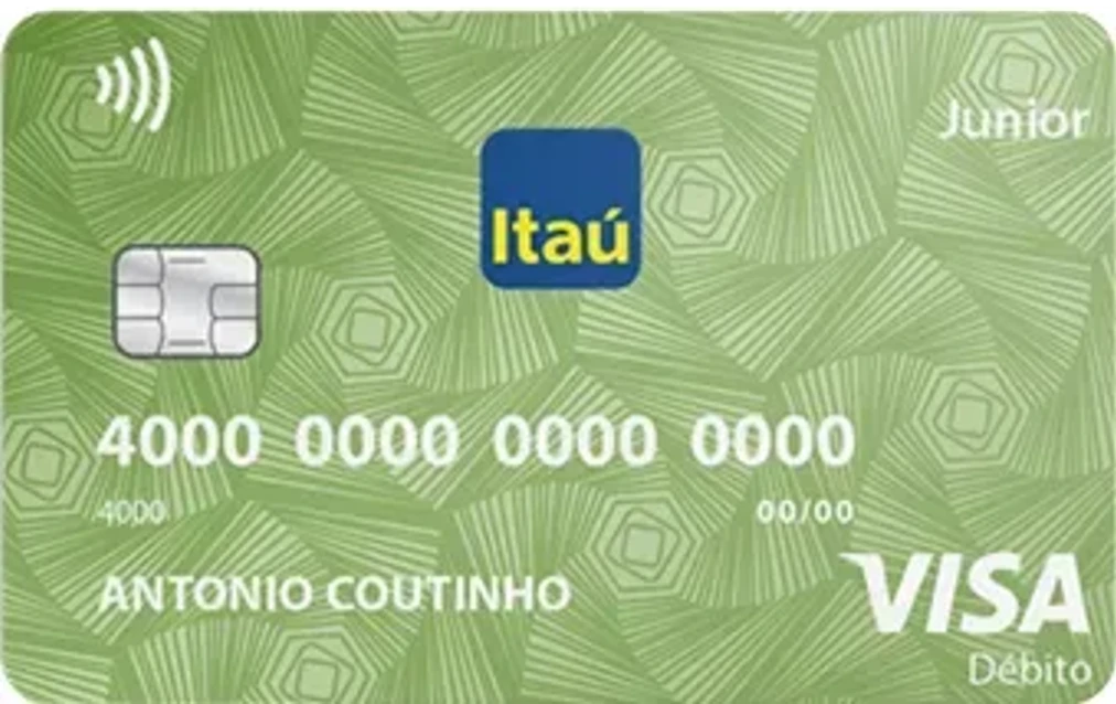 Visa Débito Junior de Itaú